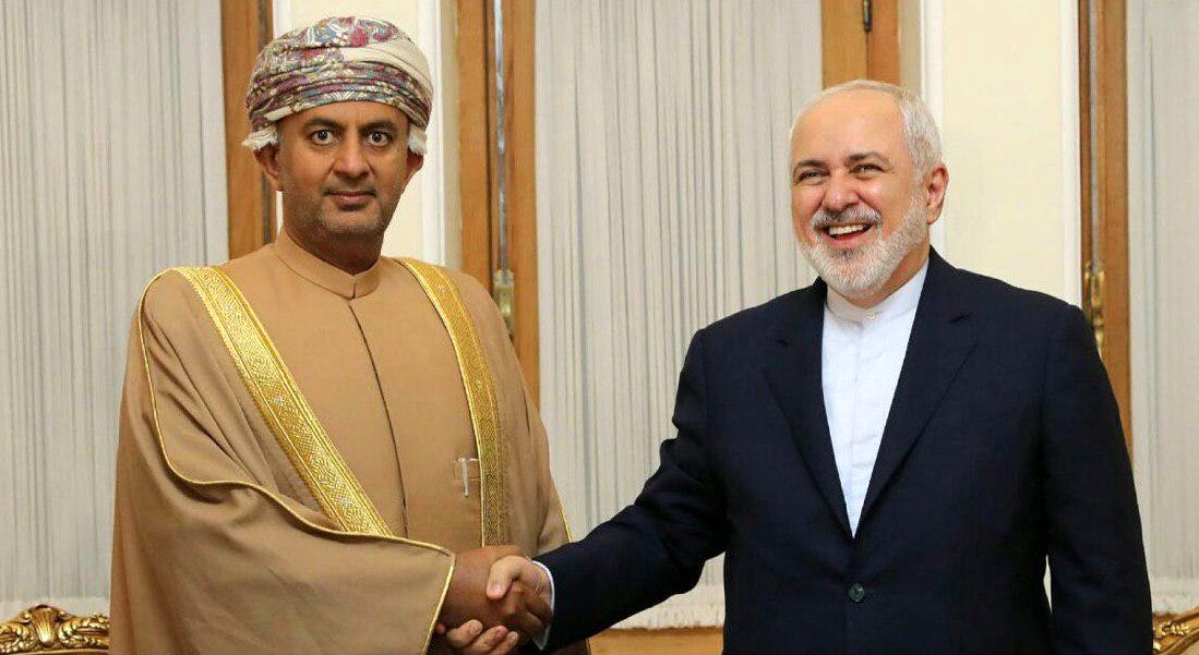 دیدار و گفت و گوی وزیر تجارت و صنعت عمان با ظریف