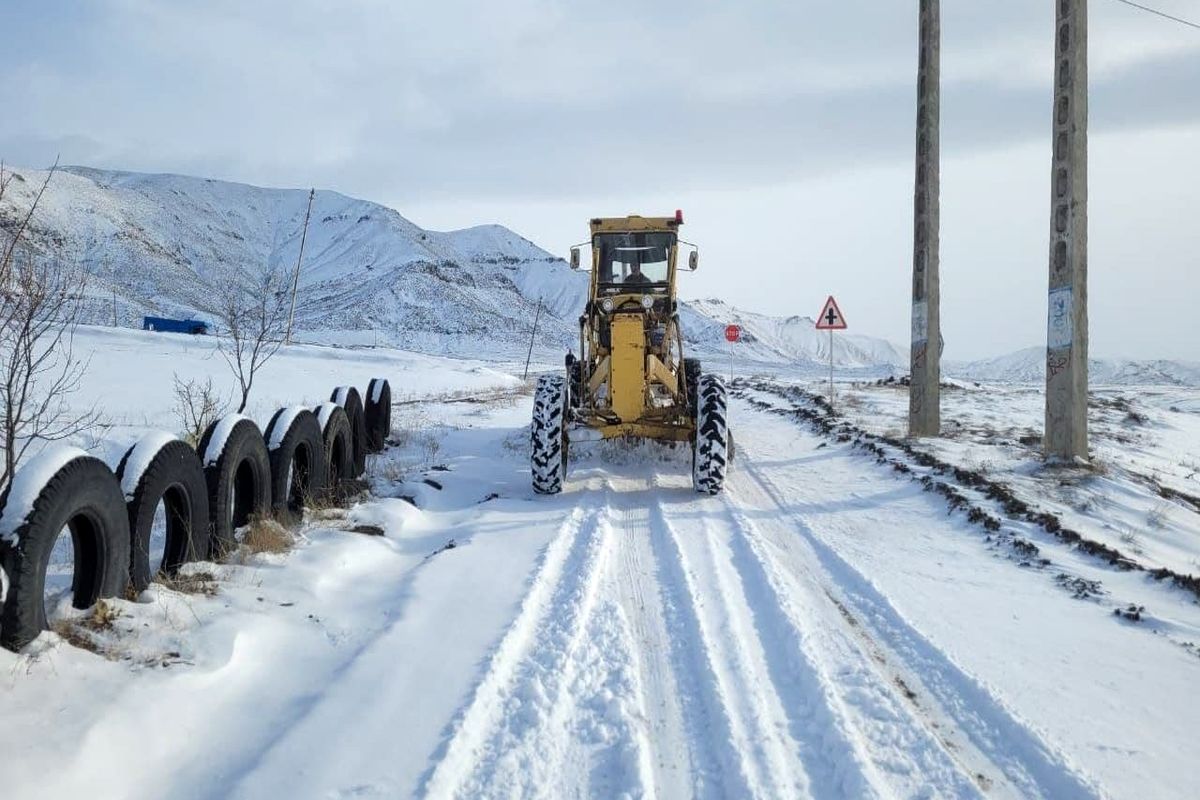 بازگشایی راه‌ 7 روستای صعب العبور شهرستان خلخال 