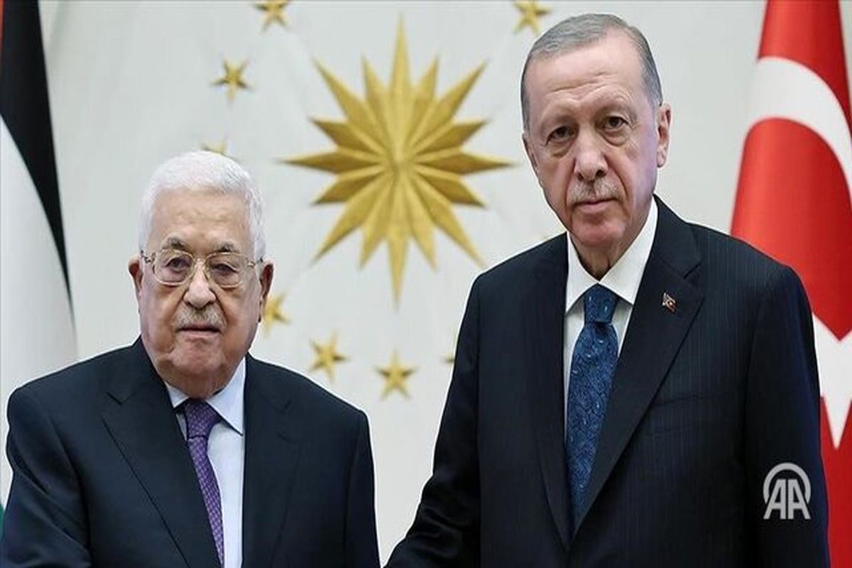 رجب طیب اردوغان و محمود عباس برای تحولات فلسطین گفت‌وگو کردند