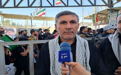 بازگشایی دو درب جدید جهت تسهیل تردد زائران در مرز مهران 