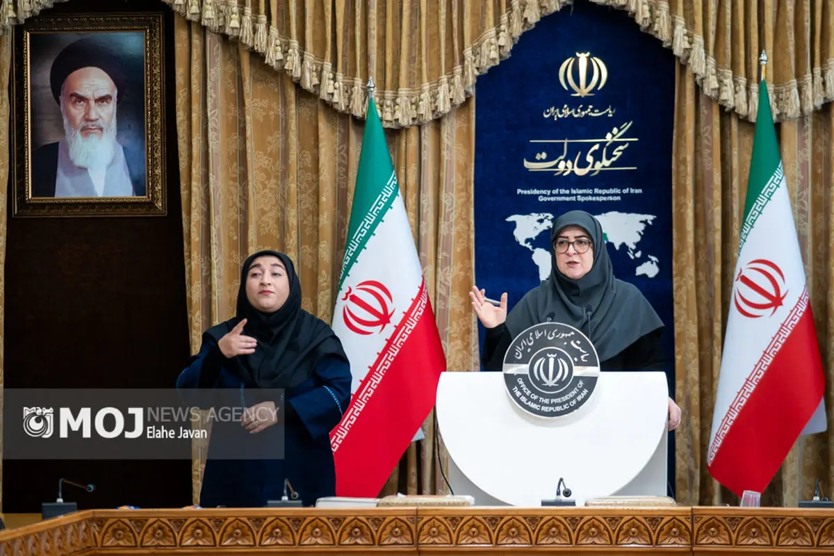 نشست خبری سخنگوی دولت