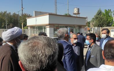 وزیر بهداشت از بخش مراقبت های ویژه کرونا کرمانشاه بازدید کرد