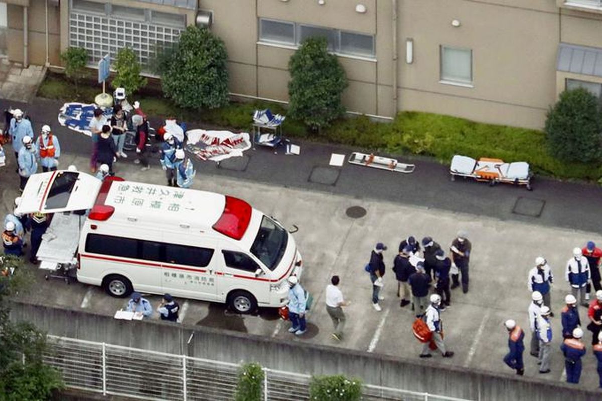حمله با چاقو در حومه توکیو ۱۹ قربانی بر جا گذاشت