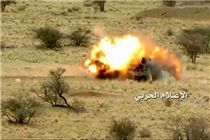 انهدام خودروی نظامی عربستان در جیزان/ همه سرنشینان کشته شدند