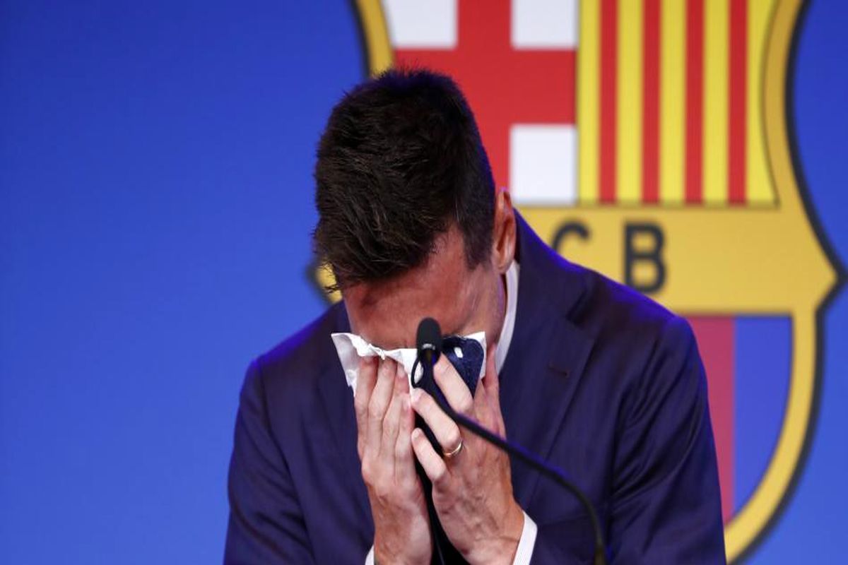 پایان اشک‌بار مسی در بارسلونا: خیلی ناراحتم چون می‌خواستم بمانم