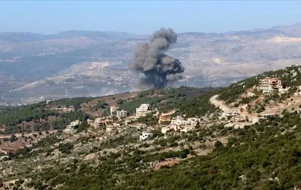 حمله هوایی رژیم صهیونیستی به جنوب لبنان + فیلم