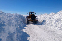 برف روبی بیش از ۱۳ هزار کیلومتر از محورهای اصلی کردستان