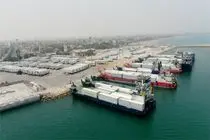 افزایش رکوردی جابه‌جایی کانتینر یخچالی و خودرو در بنادر غرب هرمزگان
