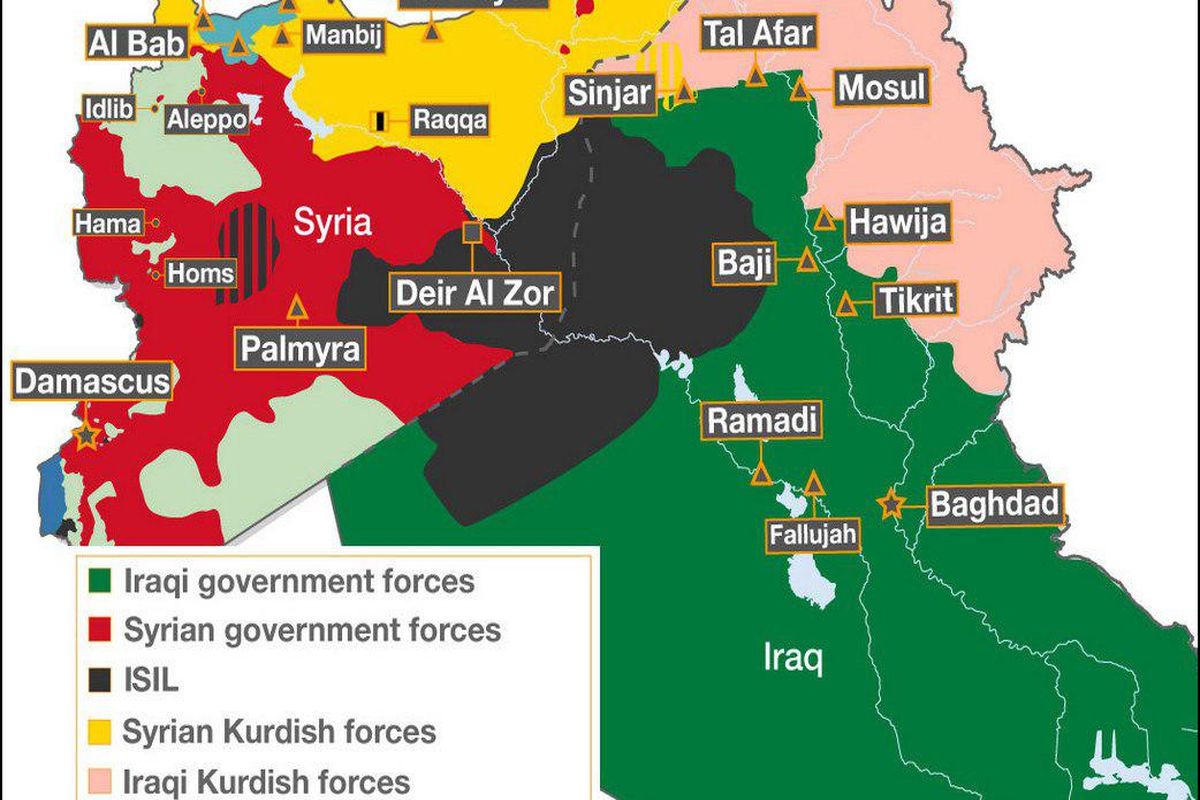 داعش 90 درصد مناطق قلمرو خود را از دست داده است