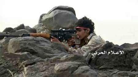 تک تیراندازان یمنی در شکار مزدوران عربستان 