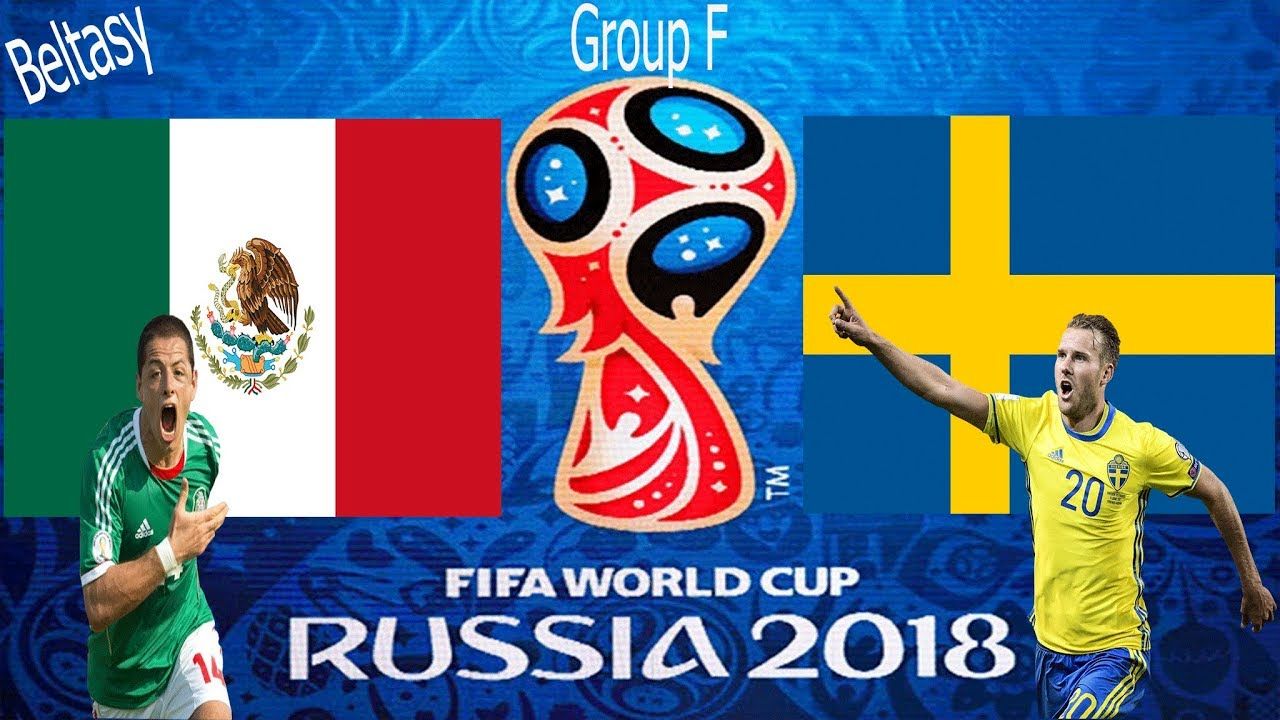 ساعت بازی مکزیک و سوئد در جام جهانی