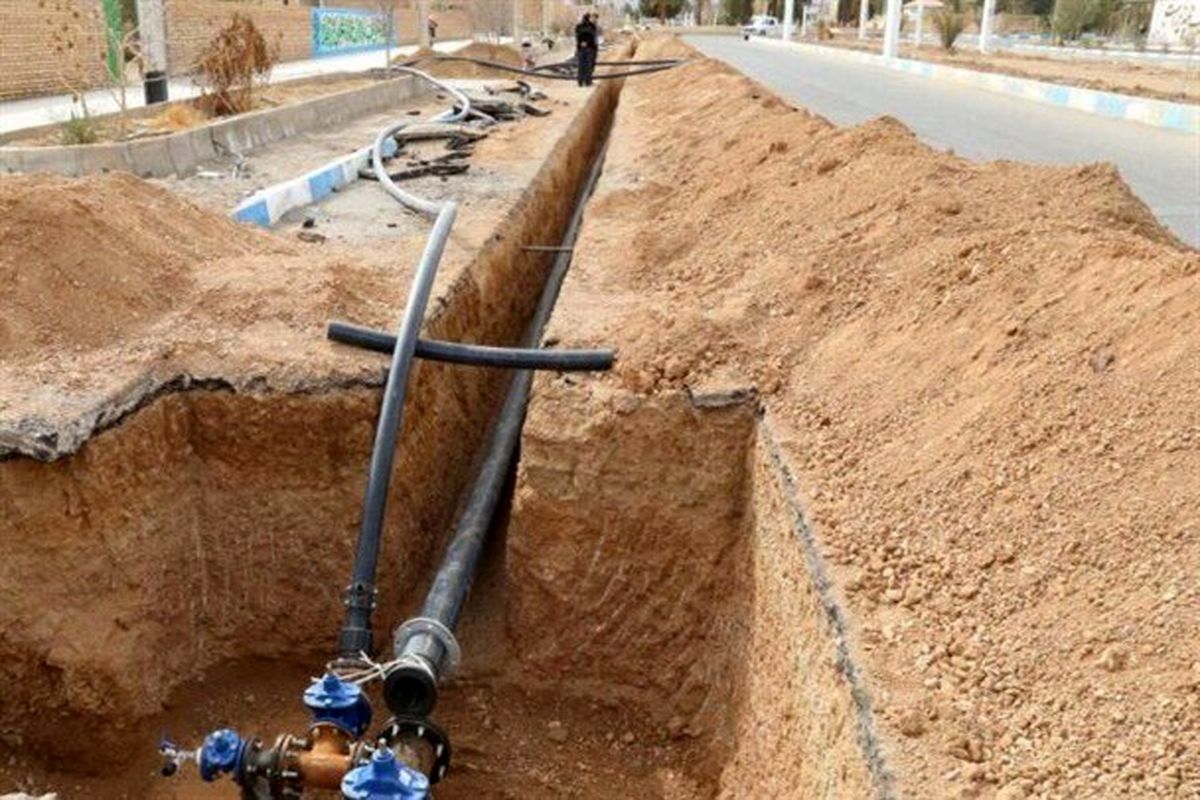 250 متر شبکه فرسوده آب در بخش گنجوان اصلاح شد