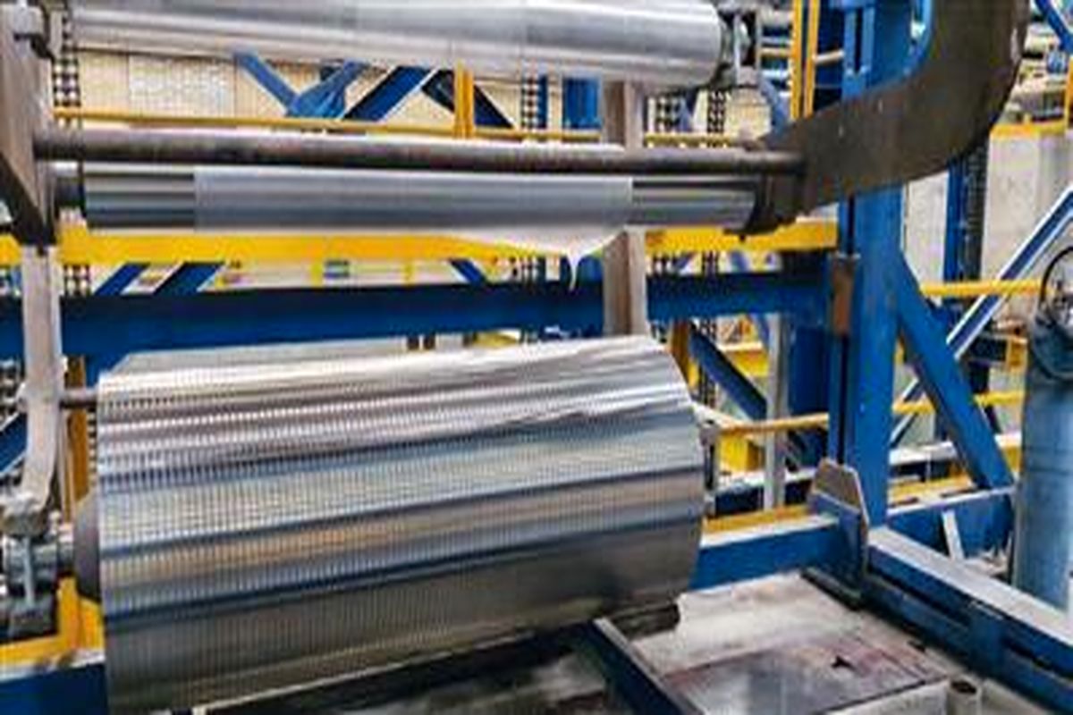 ثبت رکورد افزایش عمر سینک‌رول گالوانیزه در شرکت فولاد تاراز
