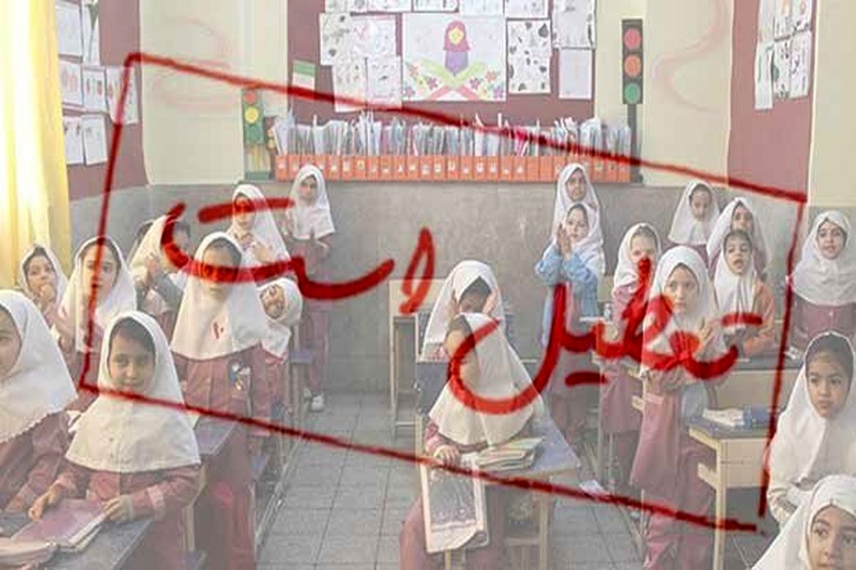 تعطیلی مدارس ابتدایی استان کردستان تا آخر هفته