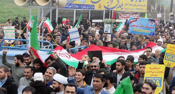 قدردانی مسوولان دزفول از حضور پرشور مردم در راهپیمایی ۲۲ بهمن