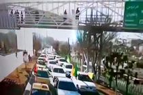 راهپیمایی موتوری و خودرویی ۲۲ بهمن در آذربایجان شرقی برگزار شد