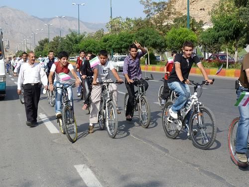 برگزاری همایش بزرگ دوچرخه سواری در مشهد