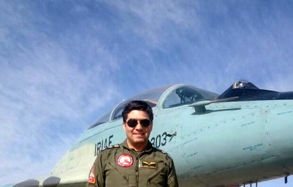 تشییع پیکر شهید خلبان سانحه میگ-۲۹ در ستاد نیروی هوایی ارتش