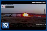 انتشار تصاویر حمله پهپادی به میدان گازی در سلیمانیه عراق + فیلم