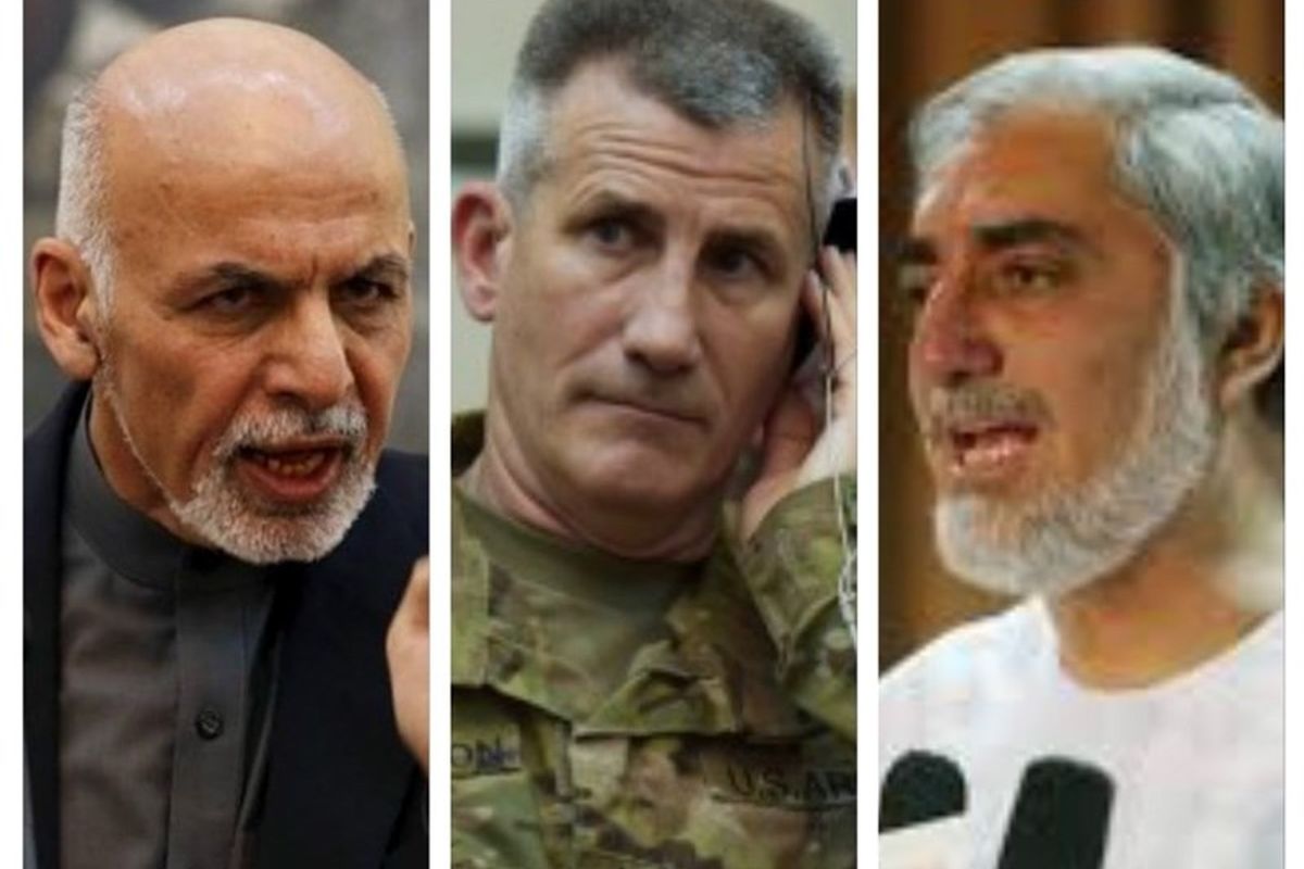 اختلاف غنی و عبدالله صدای فرمانده نیروهای آمریکایی در افغانستان را هم در آورد