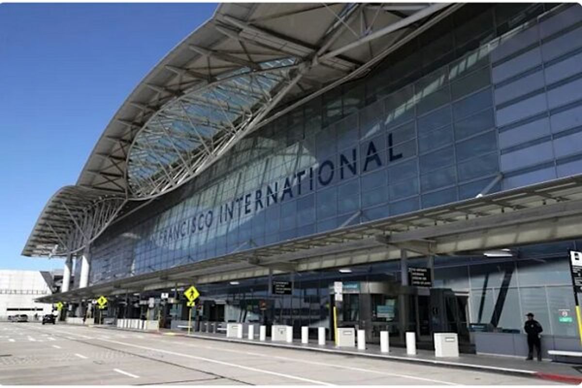 فرودگاه سان‌فرانسیسکو آمریکا به علت تهدید به بمب‌گذاری تخلیه شد