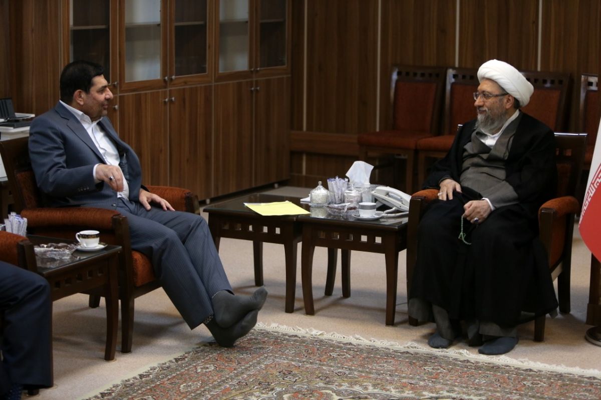 مخبر با رئیس مجمع تشخیص مصلحت نظام دیدار و گفتگو کرد