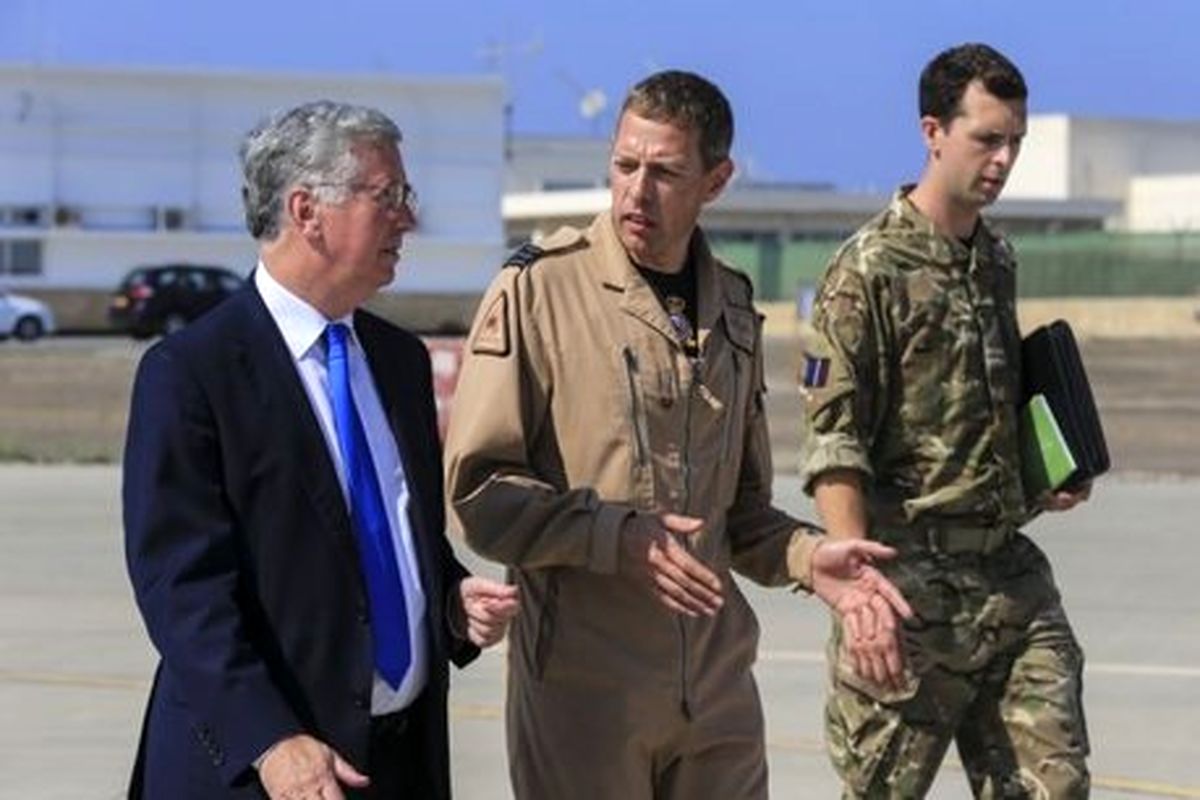 سفر وزیر دفاع انگلیس به اقلیم کردستان عراق