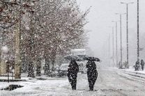 برف و باران در تهران/ در ارتفاعات خطر ریزش بهمن و کولاک برف