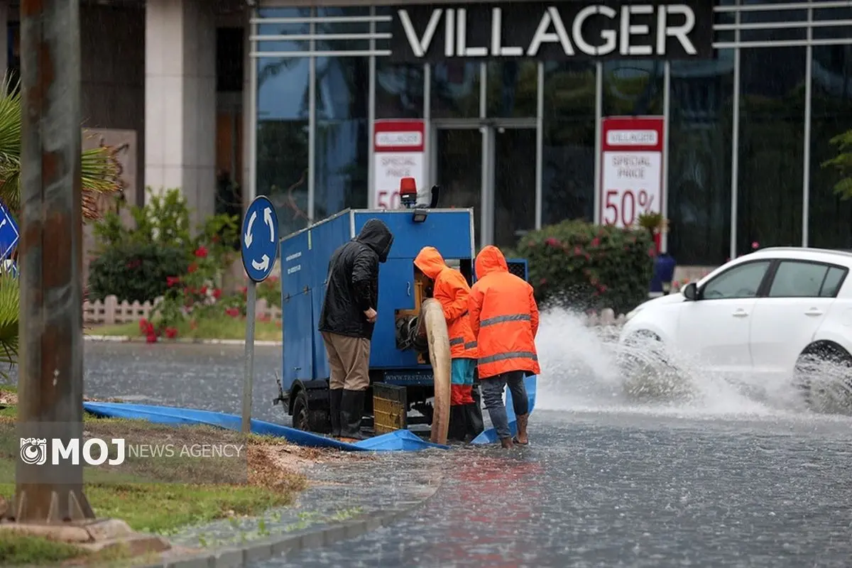 بارندگی در کیش 