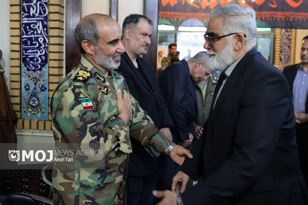 مراسم ترحیم همسر شهید فلاحی