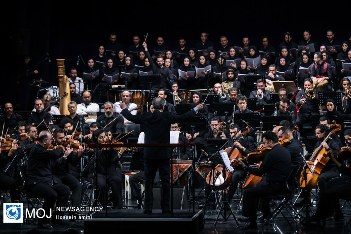 پنج شب کنسرت ارکستر موسیقی ملی ایران به رهبری مجید انتظامی پایان یافت