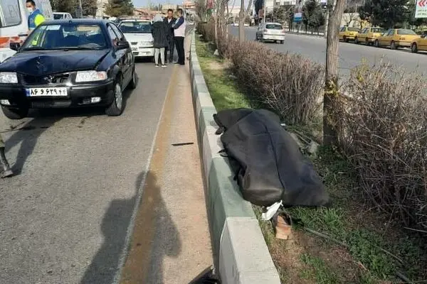تصادف مرگبار عابرپیاده در بزرگراه آزادگان پایتخت