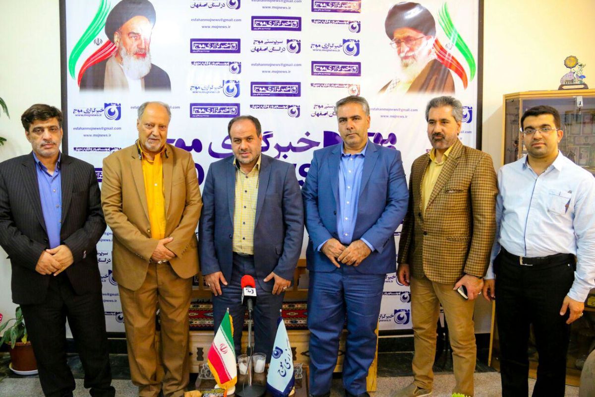 شهردار منطقه ۱۰ اصفهان از دفتر خبرگزاری موج بازدید کرد