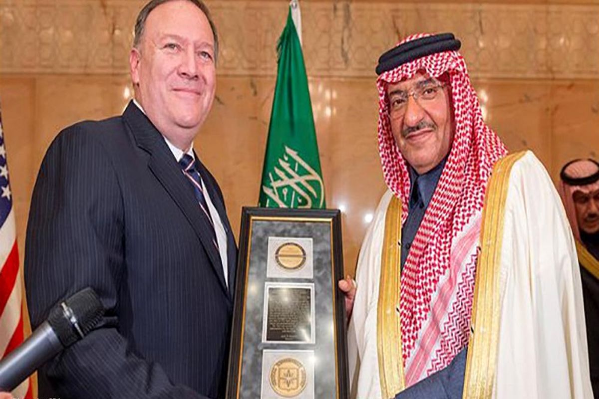 اهداف آمریکا از اعطای نشان «سیا» به ولیعهد عربستان