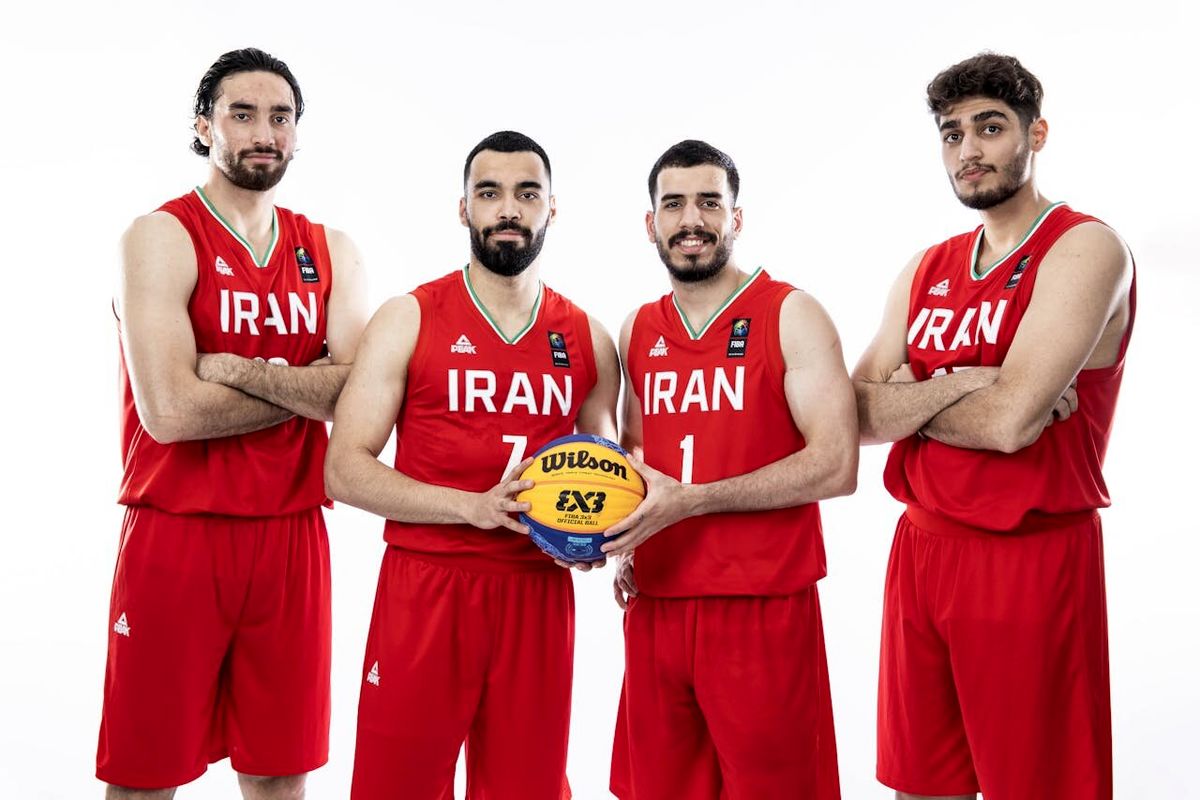 Iran's men success at FIBA 3x3 Asia Cup 2024