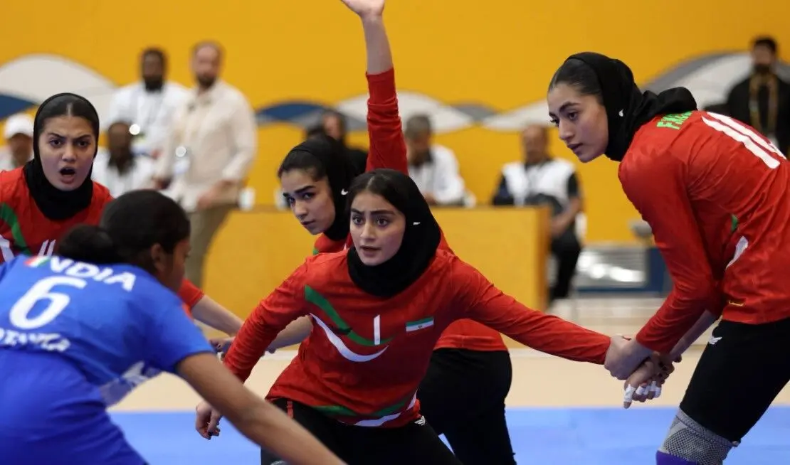 شکست تیم ملی کبدی بانوان ایران برابر چین تایپه در رقابت‌های جهانی