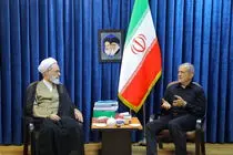 دیدار رئیس‌جمهور با آیت‌الله اعرافی