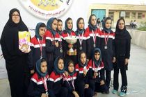 کسب مقام دوم کشور توسط تیم فوتسال دختران دانش‌آموز کرمانشاه