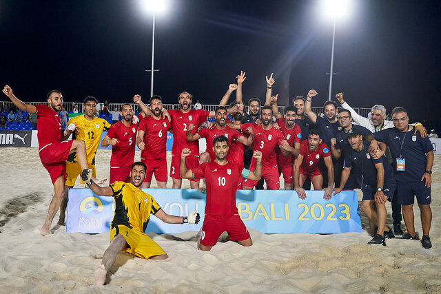 ایران به فینال مسابقات فوتبال ساحلی رقابت‌های کشورهای مشترک‌المنافع صعود کرد