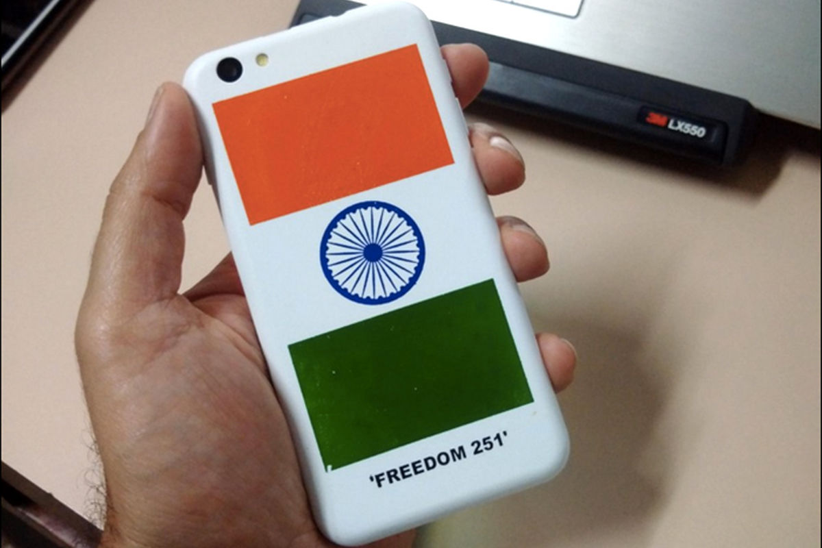 عرضه گوشی هوشمند چهار دلاری در هند