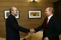 علی لاریجانی با رئیس‌جمهور روسیه دیدار کرد