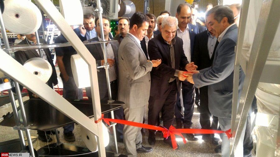 بهره‌برداری از خط تولید فرش 1200 شانه در کرمانشاه