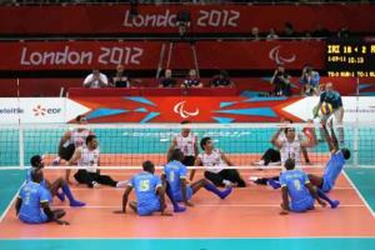تیم ملی والیبال نشسته روسیه در ایران اردو می زند