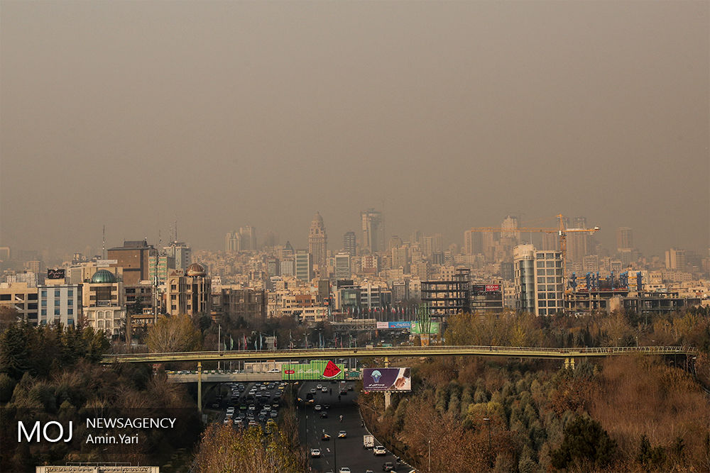 کیفیت هوای تهران در 3 مرداد ناسالم است