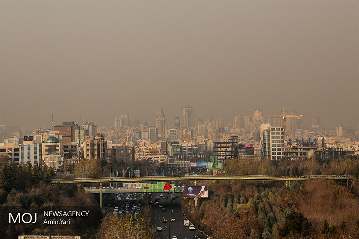 کیفیت هوای تهران در 22 تیر ناسالم است