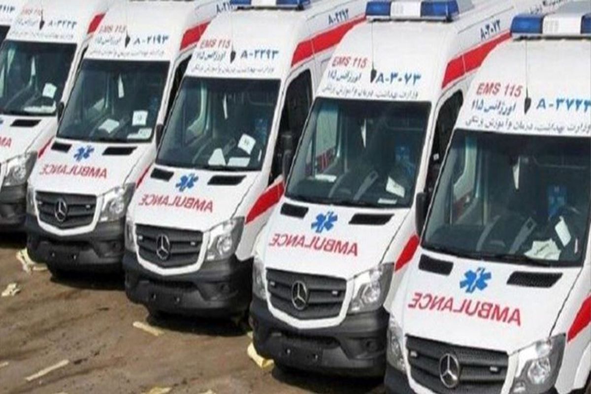 ۱۴ دستگاه آمبولانس هلال احمر در مرز چذابه مستقر شده است