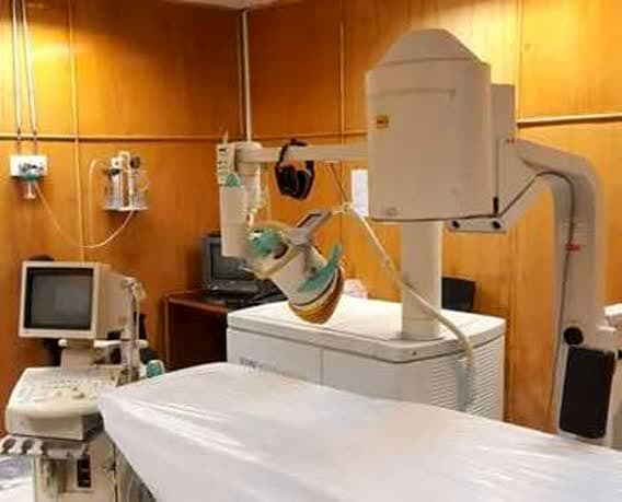 راه اندازی مجدد دستگاه سنگ شکن برون اندامی مرکز آموزشی درمانی شهید بهشتی کاشان