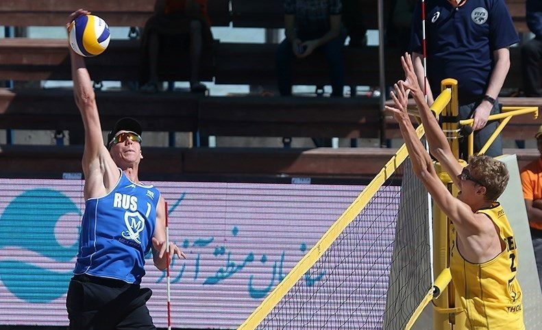 تیم ملی والیبال ایران ساحلی به مسکو رفت
