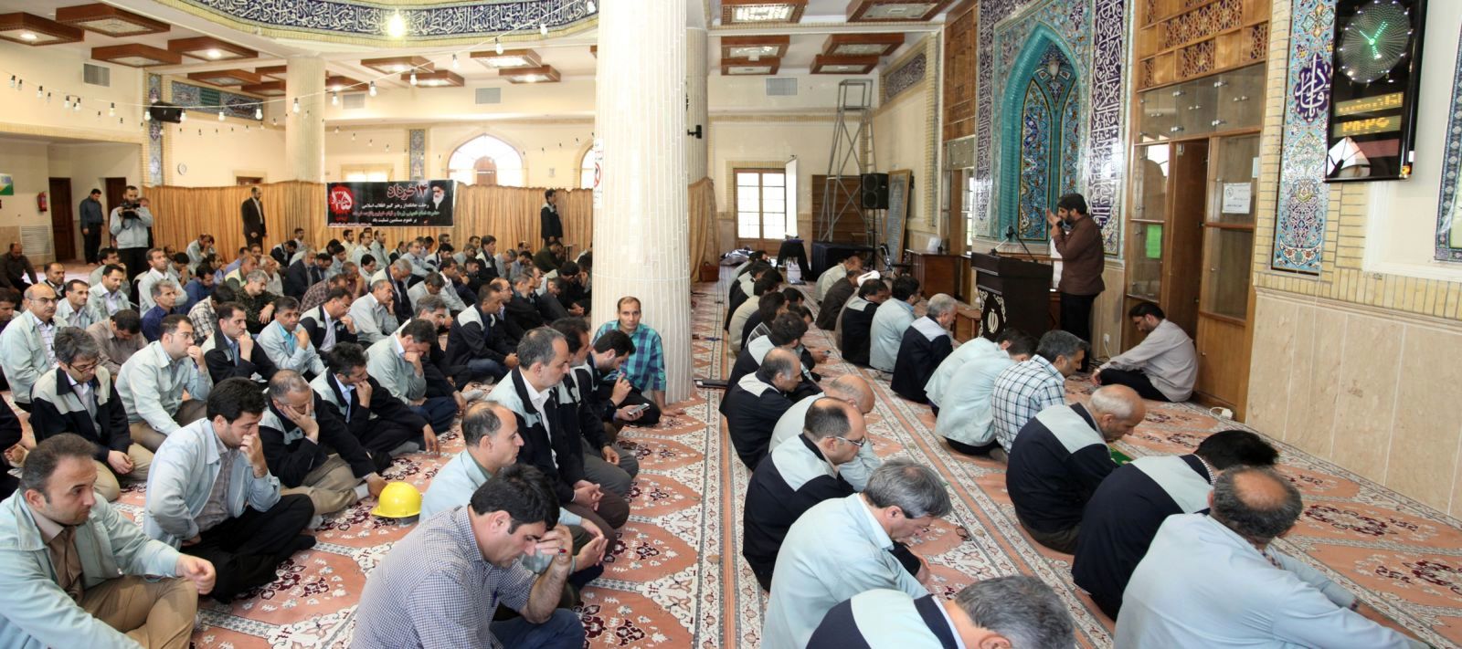 برگزاری مراسم سالگرد ارتحال امام خمینی در ذوب آهن اصفهان