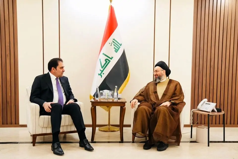 المندلاوی و حکیم با محوریت وحدت ملی عراق دیدار و گفتگو کرد